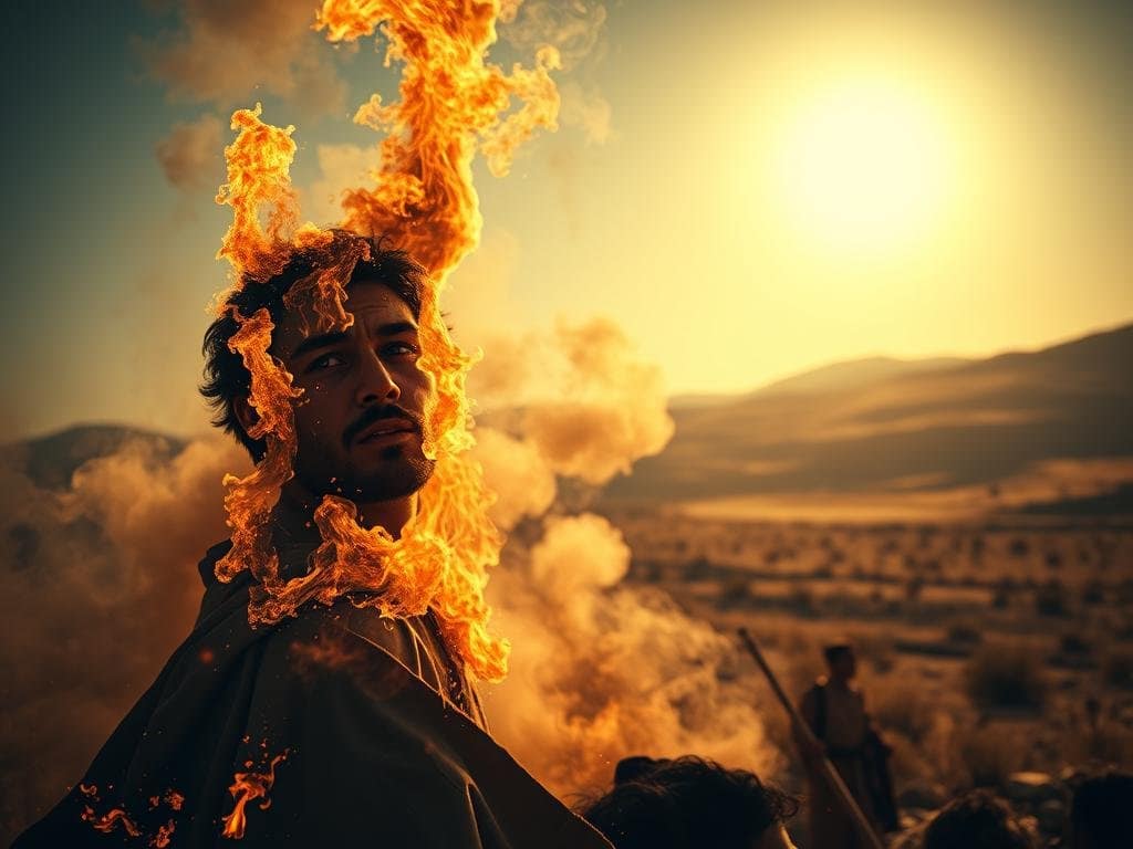 burning bush encounter burning bush encounter