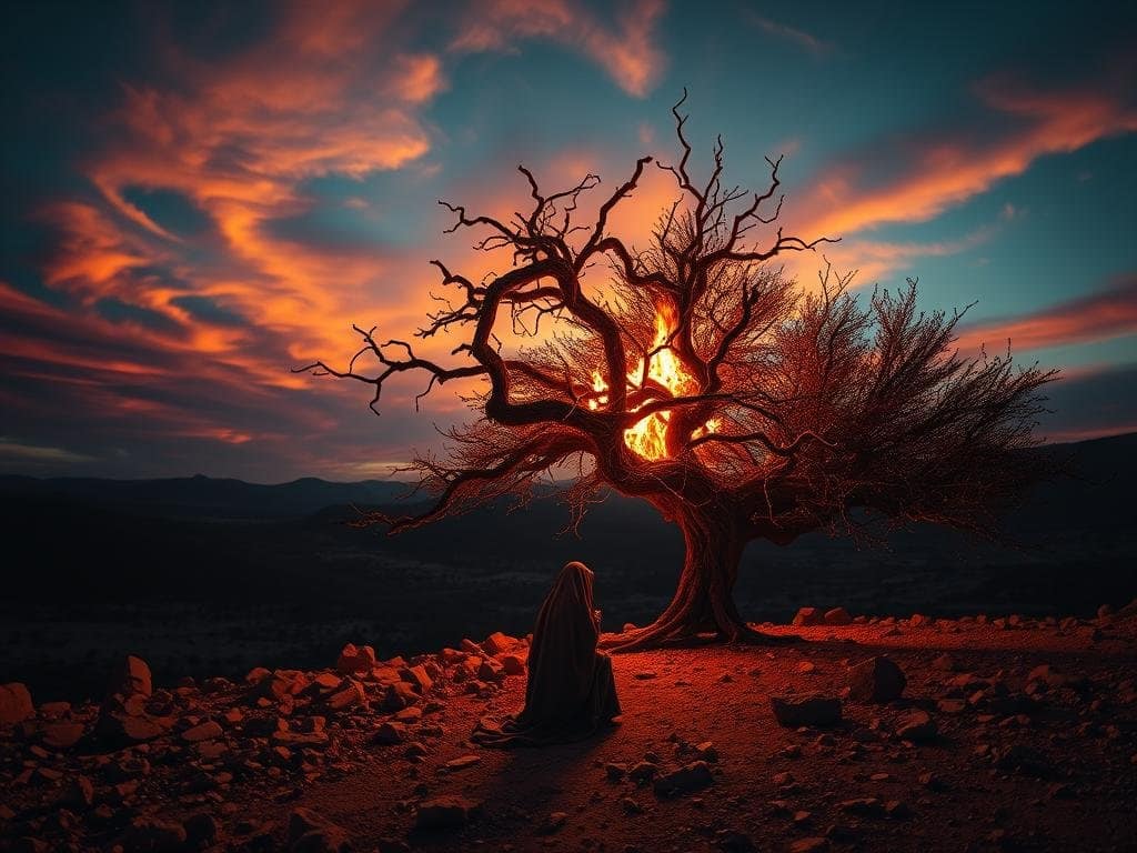 burning bush encounter Miracle Moments in Exodus