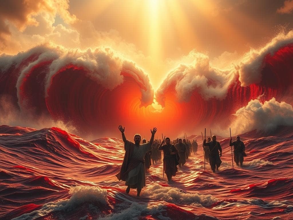 red sea parting as divine communication red sea parting as divine communication